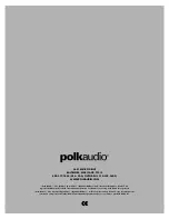 Preview for 8 page of Polk Audio AM0292A Owner'S Manual