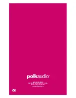 Preview for 20 page of Polk Audio ATRIUM45P Owner'S Manual