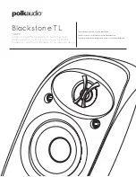 Preview for 1 page of Polk Audio Blackstone TL1900 User Manual