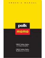 Preview for 1 page of Polk Audio C300.2 Owner'S Manual