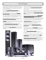 Предварительный просмотр 5 страницы Polk Audio Digital Solution 2 Instruction Manual