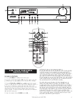 Preview for 21 page of Polk Audio Digital Solution 2 Instruction Manual