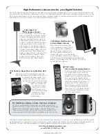 Предварительный просмотр 15 страницы Polk Audio Digital Solution System Instruction Manual