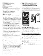 Предварительный просмотр 8 страницы Polk Audio DSW microPRO 2000 Owner'S Manual