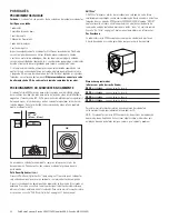 Предварительный просмотр 34 страницы Polk Audio DSW microPRO 2000 Owner'S Manual