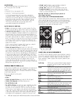 Предварительный просмотр 38 страницы Polk Audio DSW microPRO 2000 Owner'S Manual