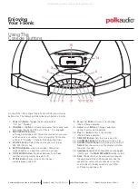 Предварительный просмотр 9 страницы Polk Audio I-Sonic Digital Audio System Owner'S Manual