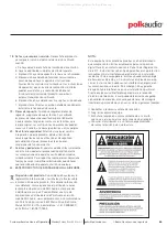 Preview for 39 page of Polk Audio I-Sonic Digital Audio System Owner'S Manual