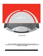 Preview for 1 page of Polk Audio I-SONIC - README Owner'S Manual