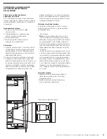 Предварительный просмотр 21 страницы Polk Audio LCi-RTS105 Owner'S Manual