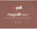 Polk Audio Magnifi One Quick Start Manual preview