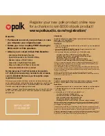 Предварительный просмотр 2 страницы Polk Audio magnifi soundbar Setup Manual