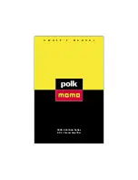 Preview for 1 page of Polk Audio Momo C400.4 Owner'S Manual