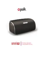 Предварительный просмотр 1 страницы Polk Audio omni S2 User Manual