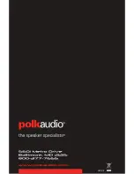 Предварительный просмотр 8 страницы Polk Audio PA D4000.4 Owner'S Manual