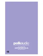 Предварительный просмотр 7 страницы Polk Audio RC55i Owner'S Manual