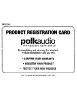 Preview for 10 page of Polk Audio RC55i Owner'S Manual