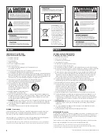 Предварительный просмотр 2 страницы Polk Audio RTi A1 Owner'S Manual