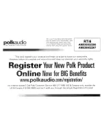 Предварительный просмотр 9 страницы Polk Audio RTi10 Owner'S Manual