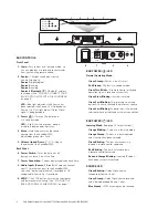 Preview for 4 page of Polk Audio SB 5500 User Manual