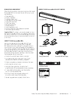 Preview for 3 page of Polk Audio SurroundBAR SDA Instant Home Theater Owner'S Manual