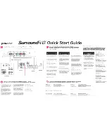 Предварительный просмотр 2 страницы Polk Audio SURROUNDBAR Quick Start Manual