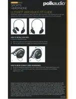 Preview for 7 page of Polk Audio ULTRA FIT 2000 Owner'S Manual