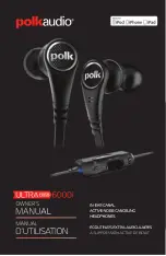 Polk Audio ULTRA FOCUS 6000i Owner'S Manual preview