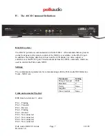 Preview for 7 page of Polk Audio XRt12 Custom Installation Manual