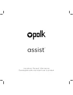 Preview for 3 page of Polk Mono Assist Getting To Know Manual