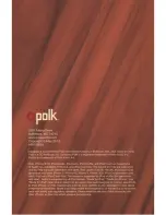 Preview for 6 page of Polk Mono buckle Quick Fit Manual