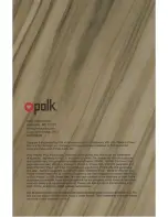 Preview for 11 page of Polk Mono hinge Manual