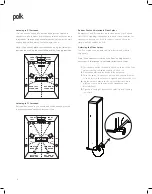 Preview for 6 page of Polk Mono Legend L100 Owner'S Manual