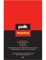 Предварительный просмотр 20 страницы Polk Mono MMC5250 Owner'S Manual