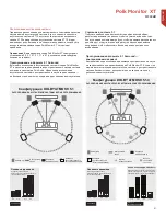 Preview for 61 page of Polk Mono Monitor XT15 Owner'S Manual