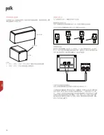 Preview for 74 page of Polk Mono Monitor XT15 Owner'S Manual