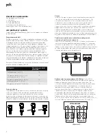 Preview for 74 page of Polk Mono RESERVE 
R700 Owner'S Manual