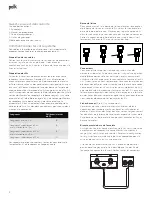 Preview for 14 page of Polk Mono Reserve R900 Owner'S Manual