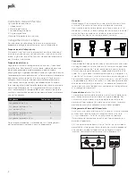 Preview for 74 page of Polk Mono Reserve R900 Owner'S Manual