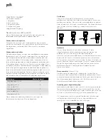 Preview for 84 page of Polk Mono Reserve R900 Owner'S Manual