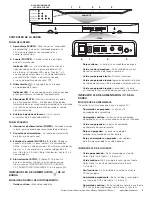 Preview for 30 page of Polk Mono surroundbar 9500BT Manual