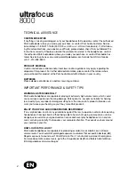 Preview for 3 page of Polk Mono ultrafocus 8000 User Manual