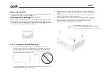 Предварительный просмотр 7 страницы Polk Mono UM1A Installation And Operation Manual