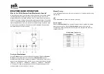 Preview for 13 page of Polk Mono UMC1 Installation And Operation Manual