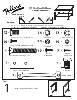 Preview for 1 page of Pollard 131 Assembly Instructions