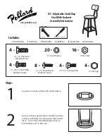 Предварительный просмотр 1 страницы Pollard 313 Assembly Instructions