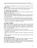 Preview for 31 page of POLMAR Navy-011F User Manual