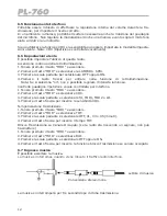 Preview for 12 page of POLMAR PL-760 User Manual