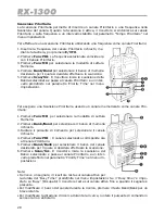 Предварительный просмотр 28 страницы POLMAR RX-1300 User Manual