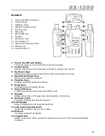 Предварительный просмотр 43 страницы POLMAR RX-1300 User Manual